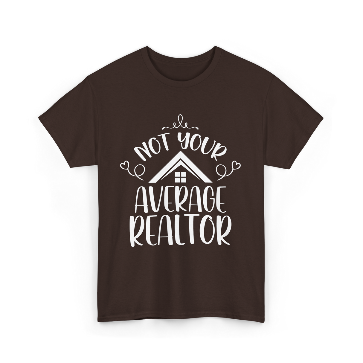 Realtor Real Estate T-Shirt - Dark Chocolate