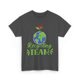 Recycling Team Earth Environment T-Shirt - Dark Heather