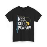 Reel Cool Pawpaw Fishing T-Shirt - Black