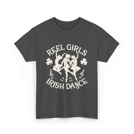 Reel Girls Irish Dance Irish Dance T-Shirt - Dark Heather