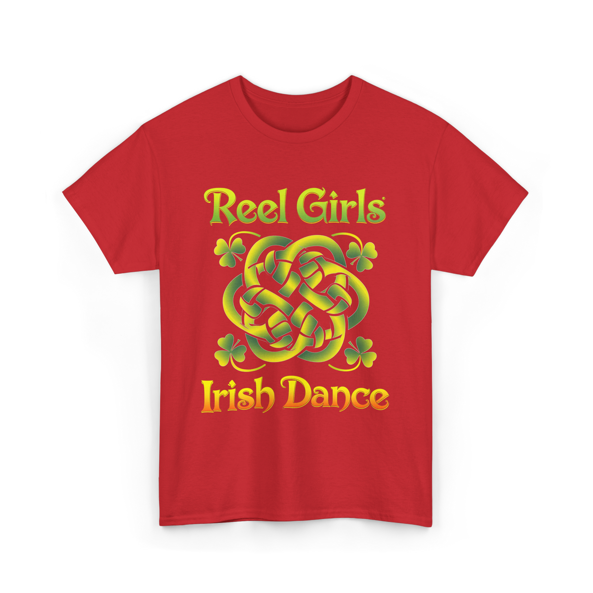 Reel Girls Irish Dance Irish Dancer T-Shirt - Red