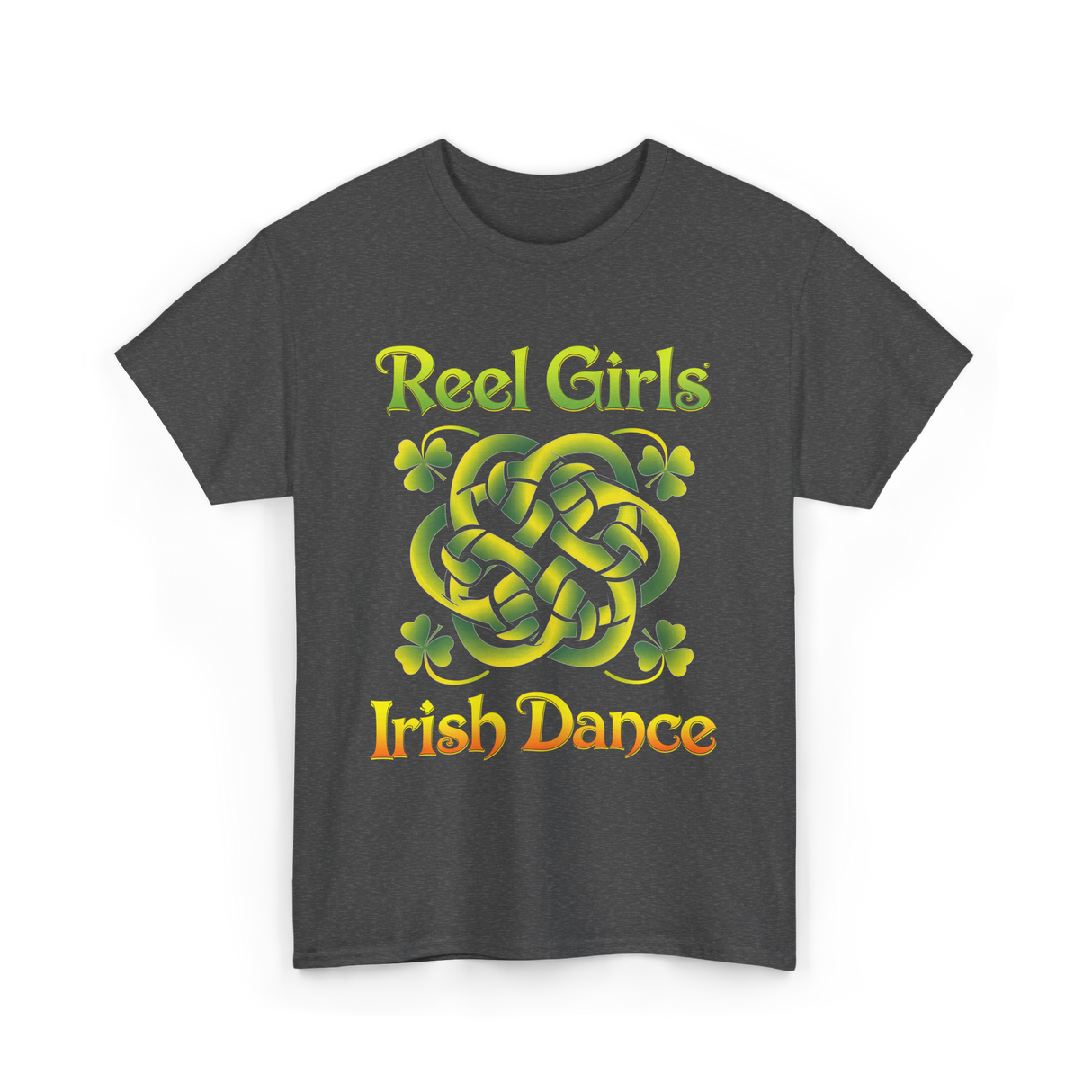 Reel Girls Irish Dance Irish Dancer T-Shirt - Dark Heather