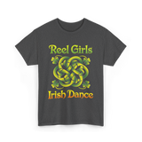 Reel Girls Irish Dance Irish Dancer T-Shirt - Dark Heather