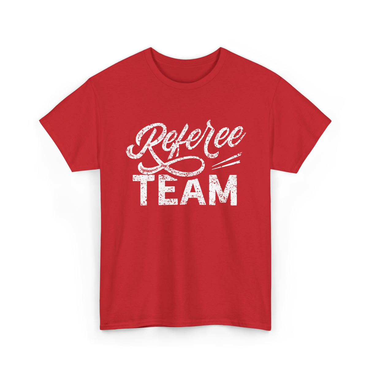 Referee Team Referee Sports T-Shirt - Red