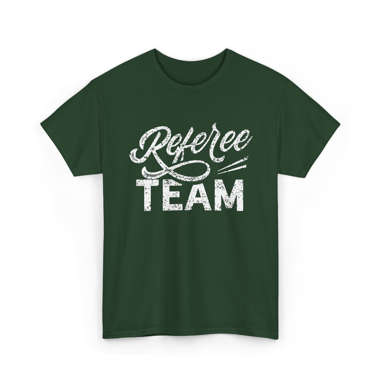 Referee Team Referee Sports T-Shirt - Forest Green