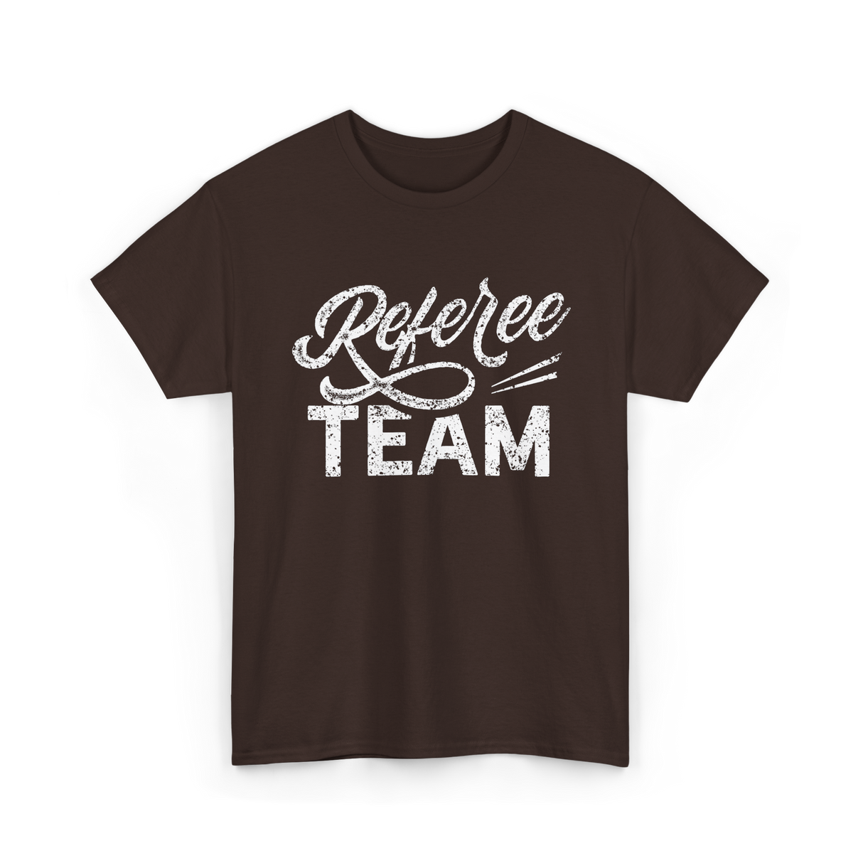 Referee Team Referee Sports T-Shirt - Dark Chocolate