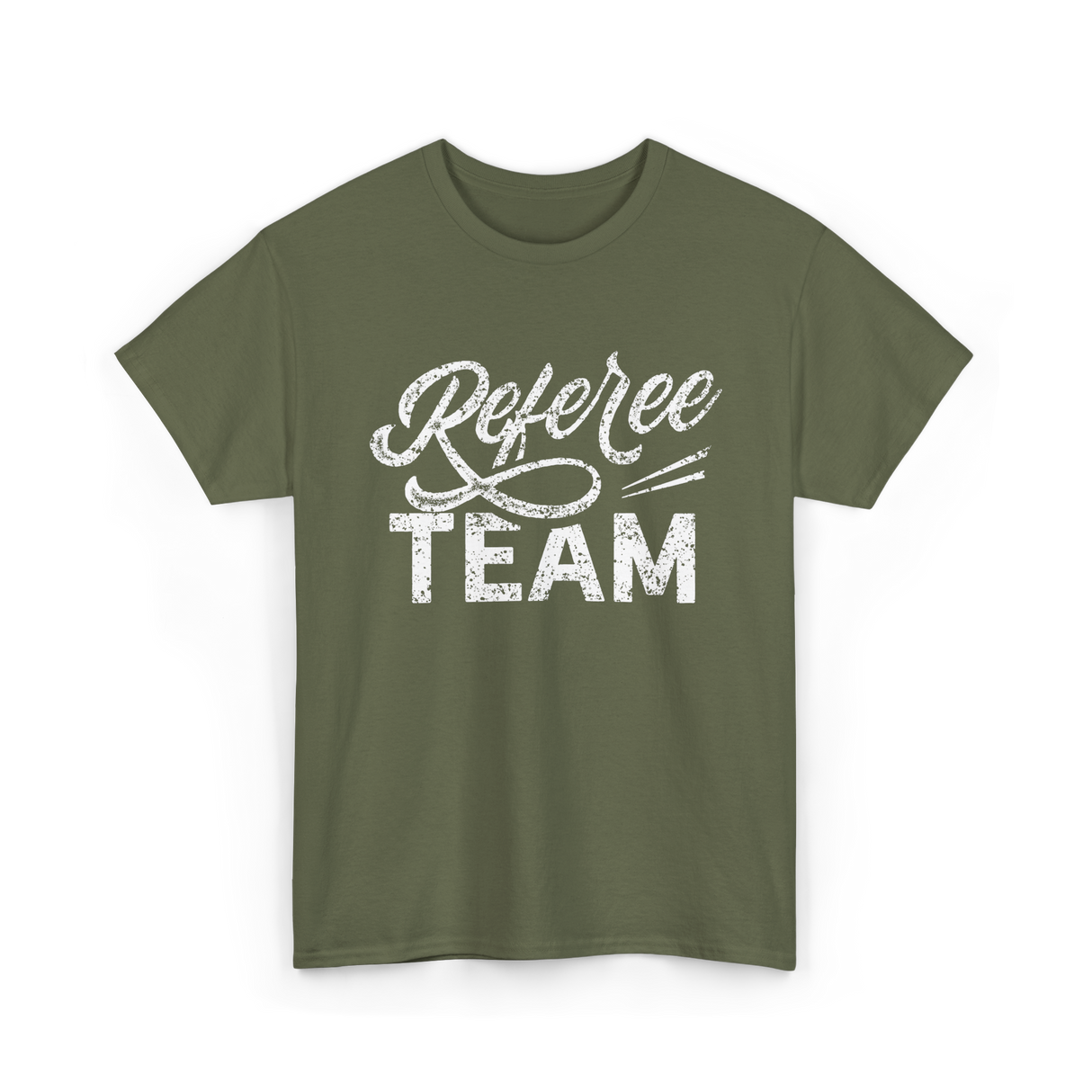 Referee Team Referee Sports T-Shirt - Military Green