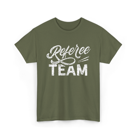 Referee Team Referee Sports T-Shirt - Military Green