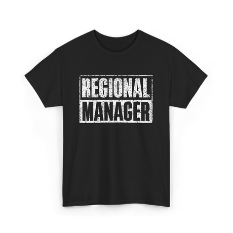 Regional Manager Management T-Shirt - Black