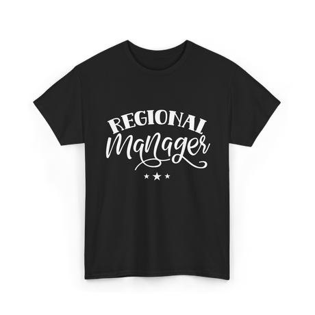 Regional Manager T-Shirt - Black