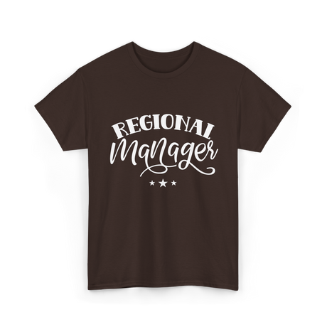 Regional Manager T-Shirt - Dark Chocolate