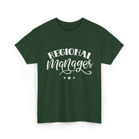 Regional Manager T-Shirt - Forest Green