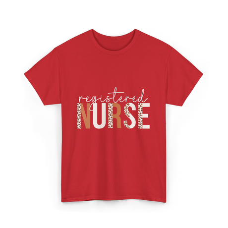 registered nurse appreciation healthcare T-Shirt - Red