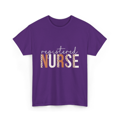 registered nurse appreciation healthcare T-Shirt - Purple