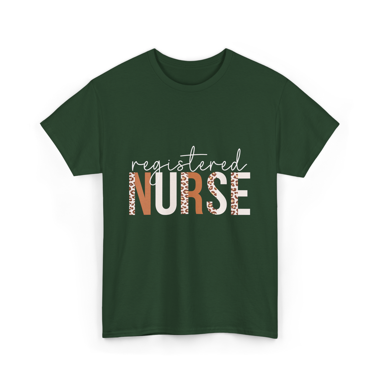 registered nurse appreciation healthcare T-Shirt - Forest Green