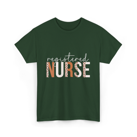 registered nurse appreciation healthcare T-Shirt - Forest Green