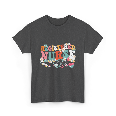 Registered Nurse Nursing Nurse T-Shirt - Dark Heather