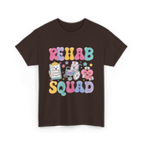 Rehab Squad Rehabilitation Team T-Shirt - Dark Chocolate