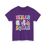 Rehab Squad Rehabilitation Team T-Shirt - Purple