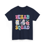 Rehab Squad Rehabilitation Team T-Shirt - Navy