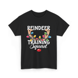 Reindeer Training Squad Reindeer T-Shirt - Black