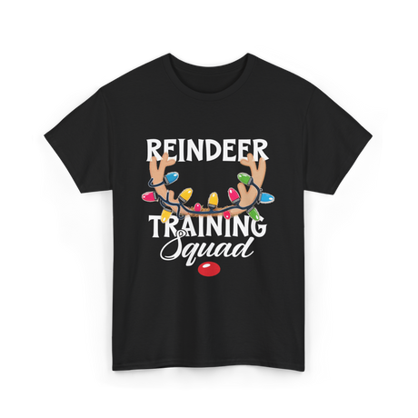 Reindeer Training Squad Reindeer T-Shirt - Black