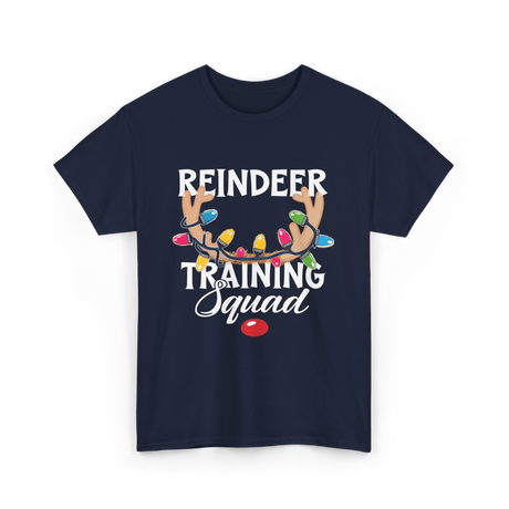 Reindeer Training Squad Reindeer T-Shirt - Navy