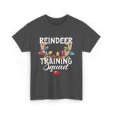 Reindeer Training Squad Reindeer T-Shirt - Dark Heather