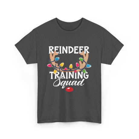 Reindeer Training Squad Reindeer T-Shirt - Dark Heather