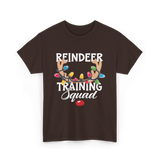 Reindeer Training Squad Reindeer T-Shirt - Dark Chocolate