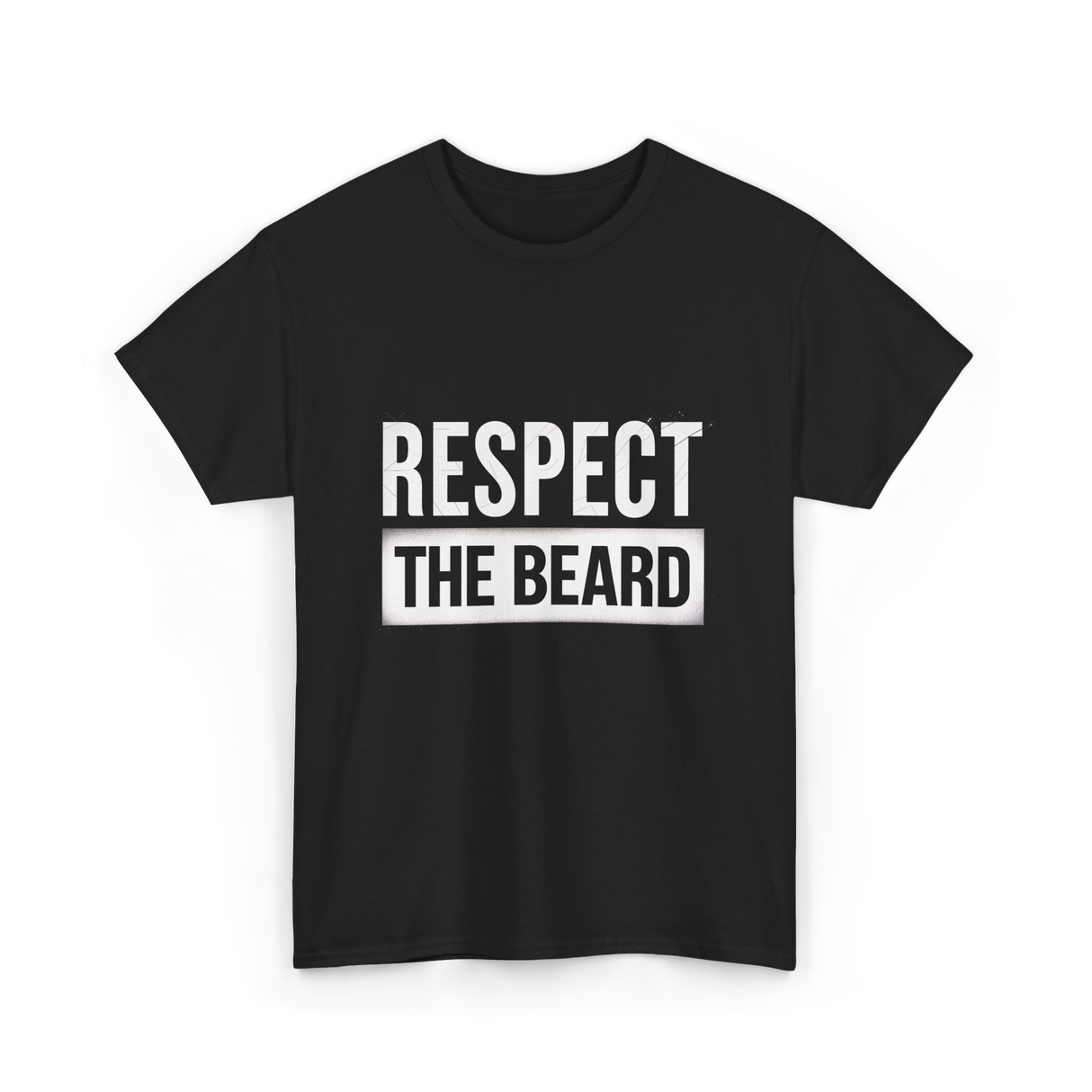 Respect The Beard T-Shirt - Black