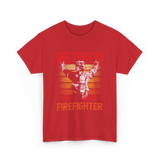 Retired Firefighter Firefighter Retirement T-Shirt - Red