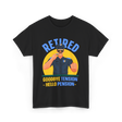 Retired Goodbye Tension Police T-Shirt - Black