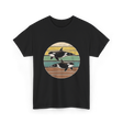 Retro Orca Wildlife T-Shirt - Black