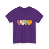 Retro Valentine T-Shirt - Purple