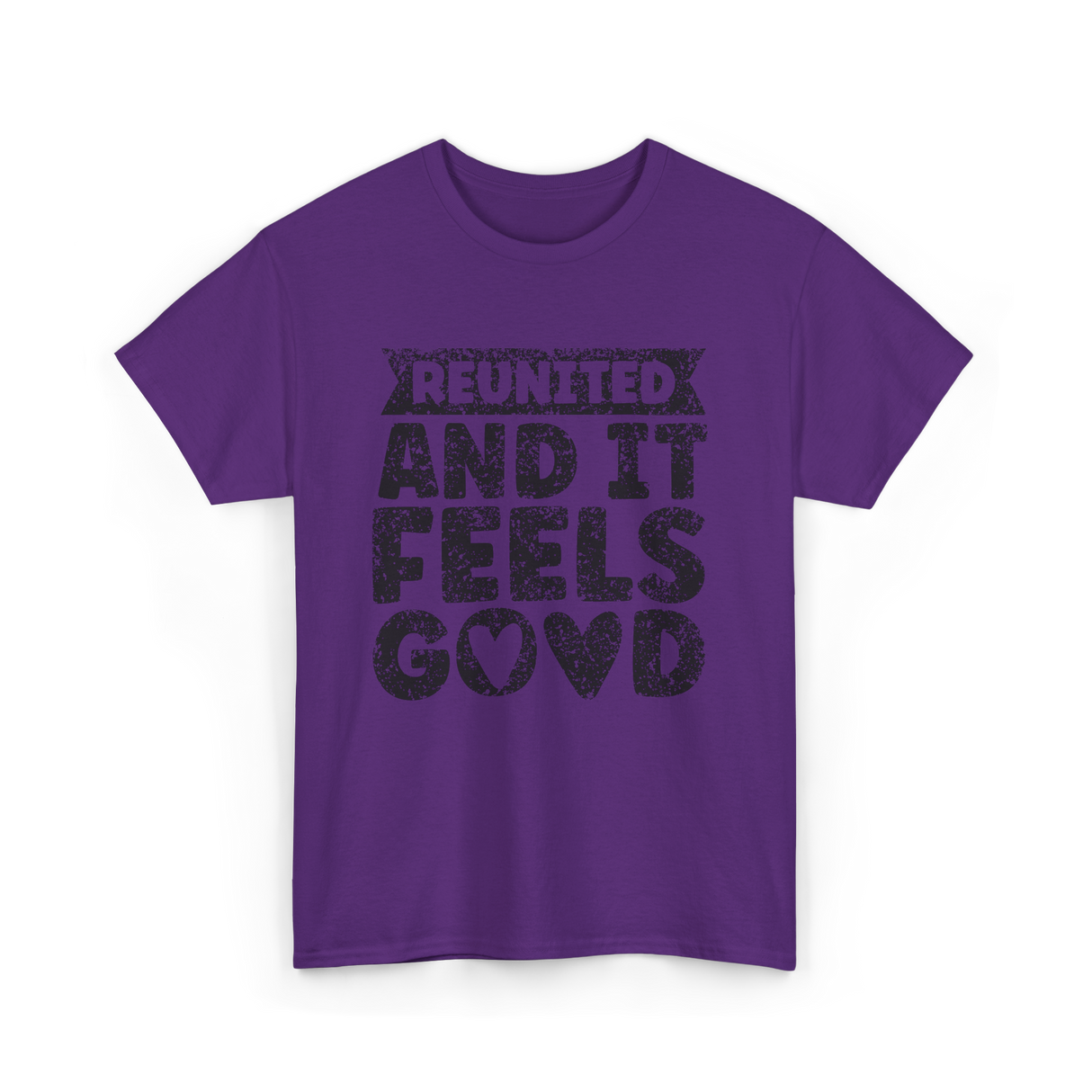 Reunited And It Feels Good Family T-Shirt - Purple