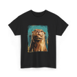 River Otter Cute Otter Animal T-Shirt - Black