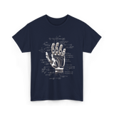 Robot Engineer Hand Robotics T-Shirt - Navy