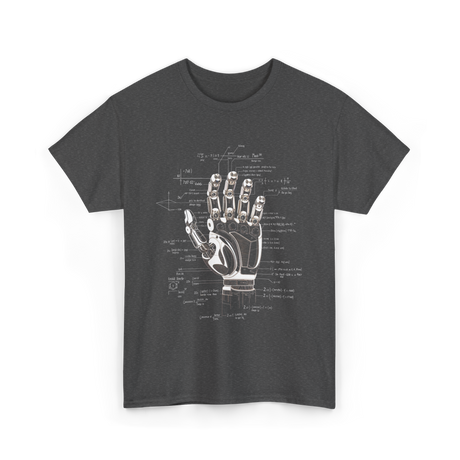 Robot Engineer Hand Robotics T-Shirt - Dark Heather