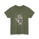 Robot Engineer Hand Robotics T-Shirt - Military Green