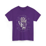 Robot Engineer Hand Robotics T-Shirt - Purple