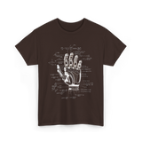 Robot Engineer Hand Robotics T-Shirt - Dark Chocolate