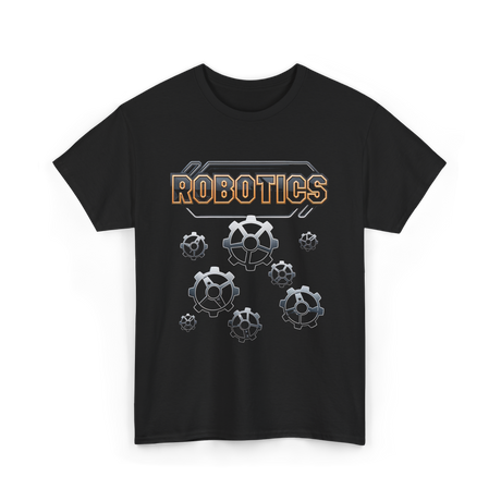 Robotics Gears Robotics Engineer T-Shirt - Black