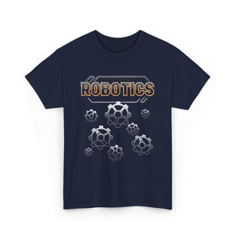 Robotics Gears Robotics Engineer T-Shirt - Navy