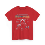 Robotics Gears Robotics Engineer T-Shirt - Red