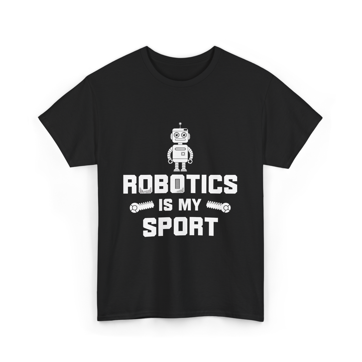 Robotics is My Sport Robotics T-Shirt - Black