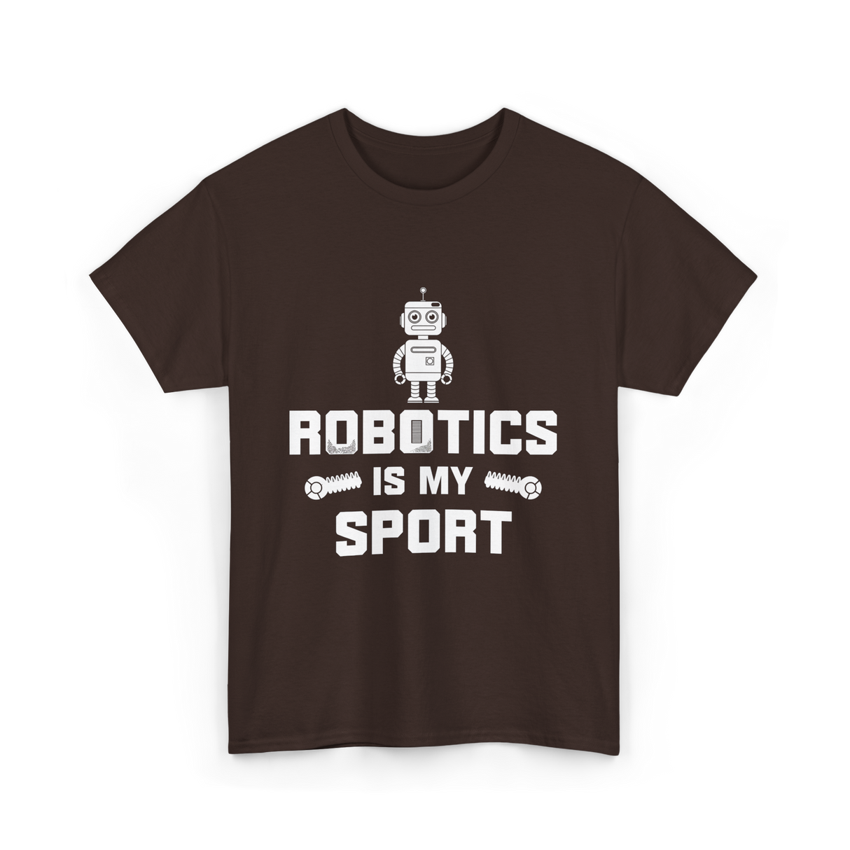 Robotics is My Sport Robotics T-Shirt - Dark Chocolate