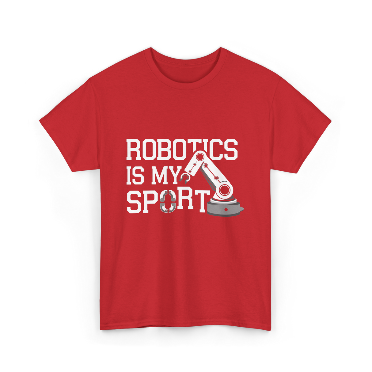 Robotics Is My Sport Robotics T-Shirt - Red