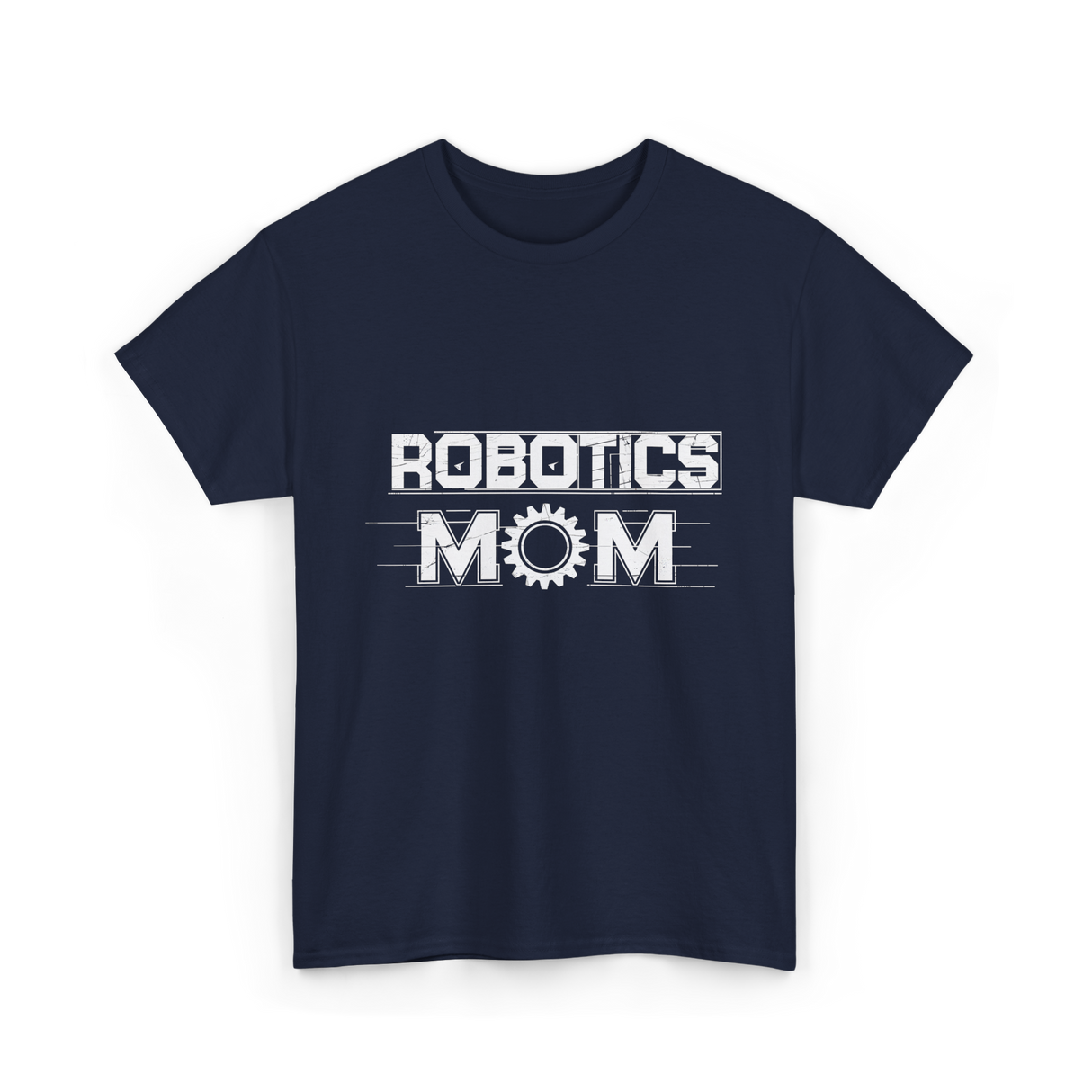 Robotics Mom Robotics Engineer T-Shirt - Navy