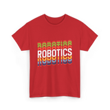 Robotics Retro Robotics Engineer T-Shirt - Red